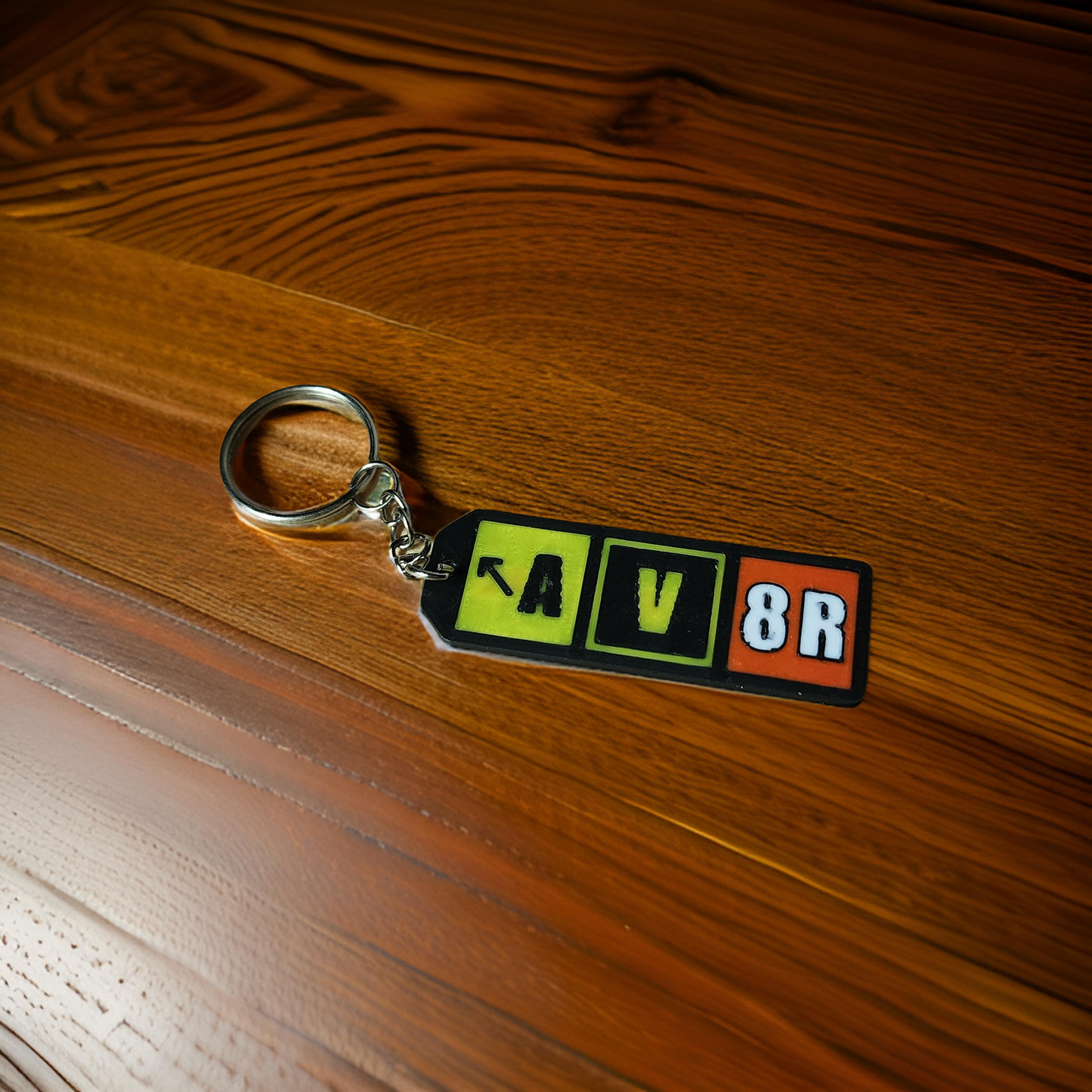 AV8R Aviation Keychain | Perfect Christmas Gift for Aviation Enthusiasts | Unique Stocking Stuffer | Stylish Pilot Accessories