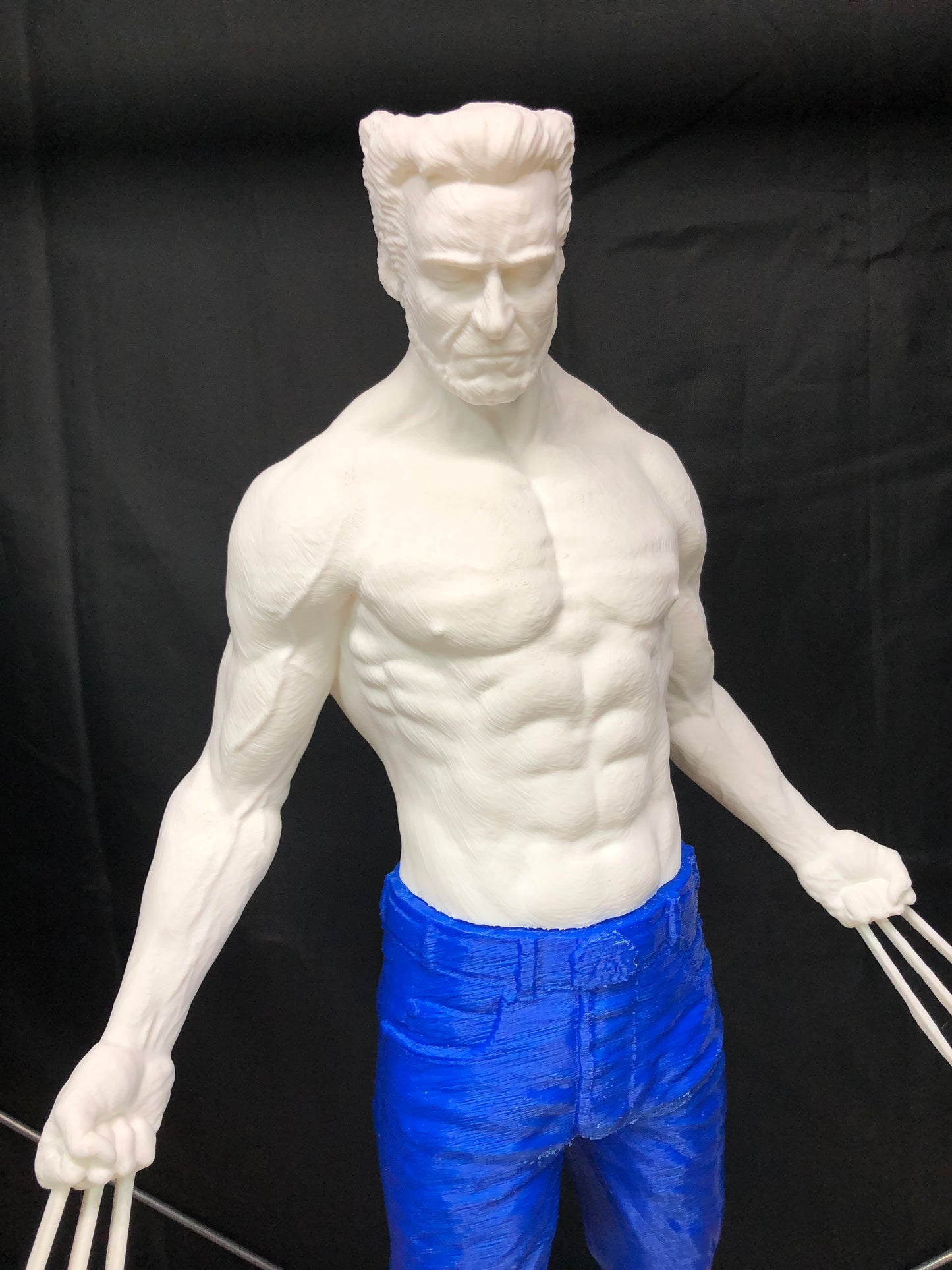 21” Wolverine Unpainted Detailed Figure - DIY Model Kit