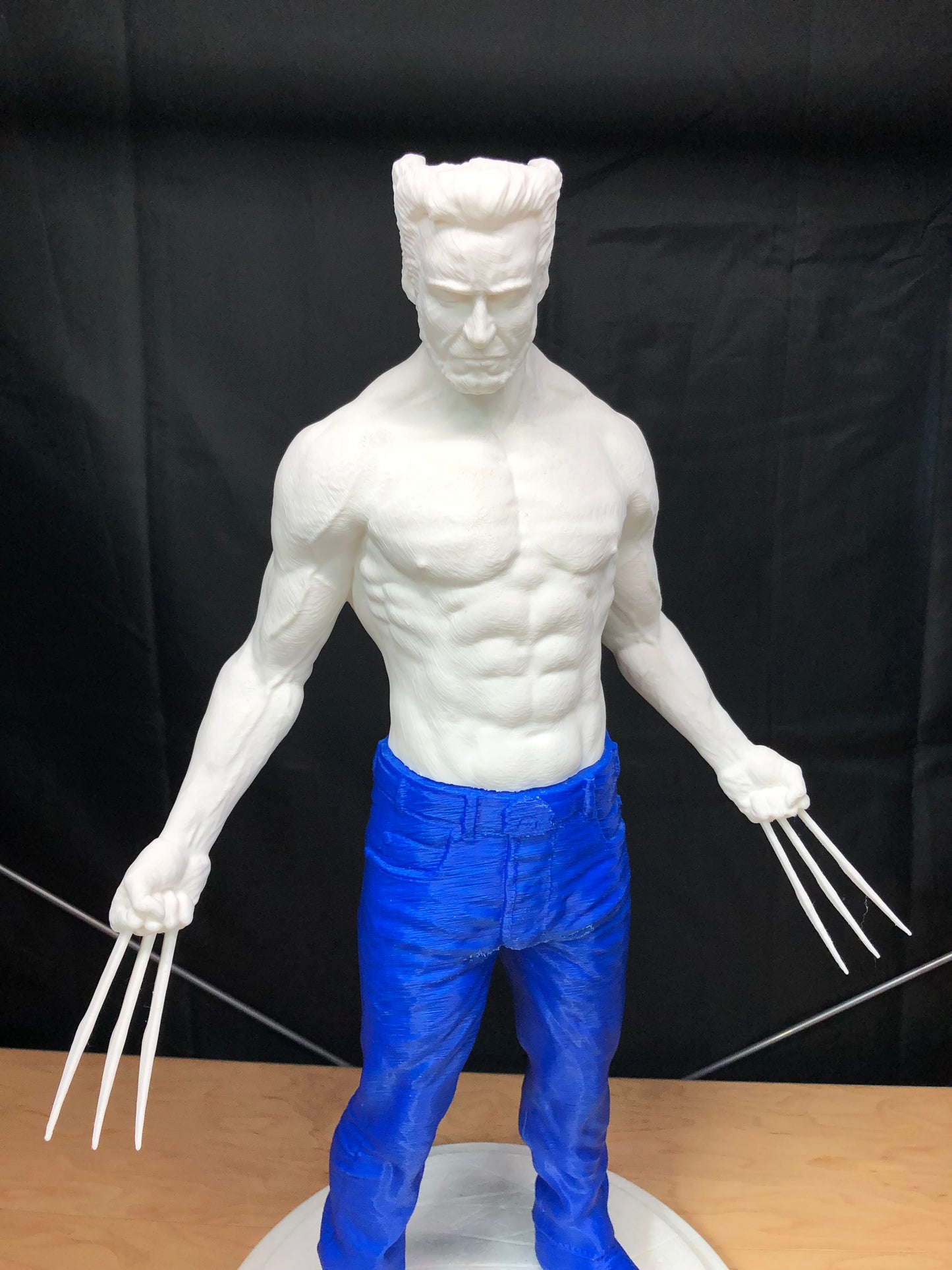 21” Wolverine Unpainted Detailed Figure - DIY Model Kit