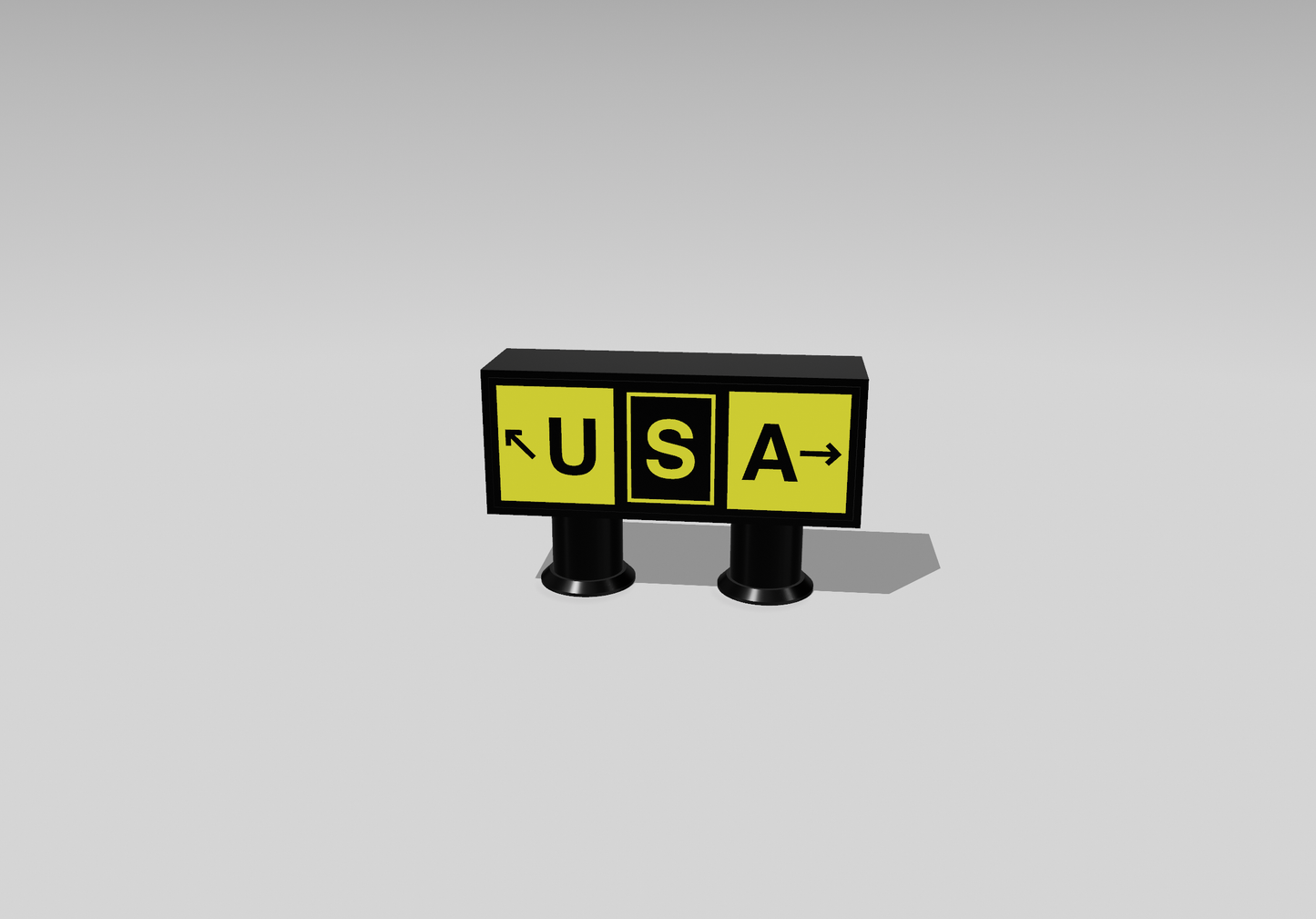 Custom Aviation Taxiway Light with USB-C Power (Customizable)