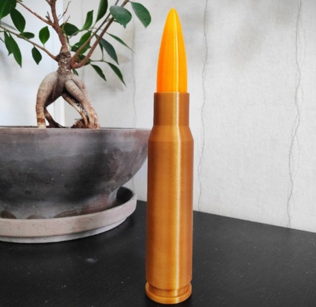 308WIN - 12" Cross Sectioned Round