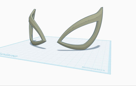 Spider Man Lenses - Cosplay - Custom Manu. Young