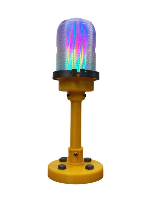 USB-C Runway/Taxi way airport Light with RGBWIC Lights great for aviation enthusiasts, pilots and anyone needing cool steampunk office lamp!
