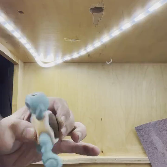 3D Printed Multi Colored Articulate Squirtle Fidget Spinner