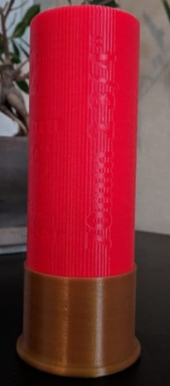 12 Gauge - 12" Cross Sectioned Shell