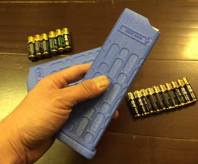 AAA Battery Bullet style Magazine