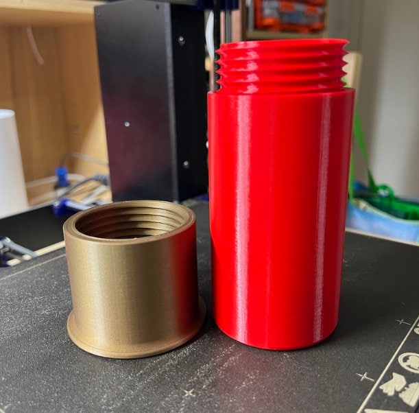 3D Printed - 12" - 12 Gauge Container